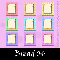Free Bread Embellishments, Scrapbook Downloads, Printables, Kit