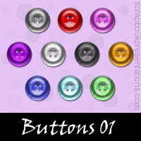Free Buttons Embellishments, Scrapbook Downloads, Printables, Kit