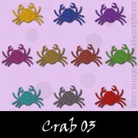 Free Crab Embellishments, Scrapbook Downloads, Printables, Kit