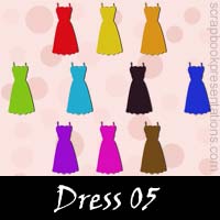 Free Dress Embellishments, Scrapbook Downloads, Printables, Kit