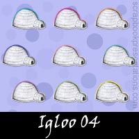Free Igloo SnagIt Stamps, Scrapbooking Printables Download