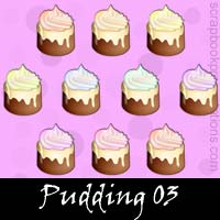 Free Pudding SnagIt Stamps, Scrapbooking Printables Download