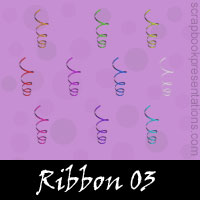 Free Ribbon SnagIt Stamps, Scrapbooking Printables Download