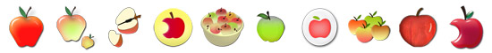 Free Apple SnagIt Stamps, Scrapbooking Printables Download
