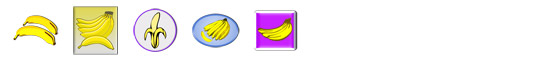 Free Banana SnagIt Stamps, Scrapbooking Printables Download