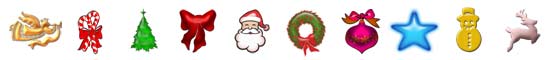 Free Christmas SnagIt Stamps, Scrapbooking Printables Download