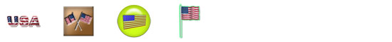 Free Flag Day (United States) SnagIt Stamps, Scrapbooking Printables Download