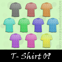 Free T-Shirts Embellishments, Scrapbook Downloads, Printables, Kit