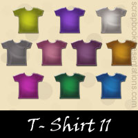 Free T- Shirts SnagIt Stamps, Scrapbooking Printables Download