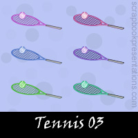Free Tennis SnagIt Stamps, Scrapbooking Printables Download