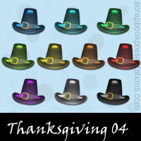 Free Thanksgiving Embellishments, Scrapbook Downloads, Printables, Kit